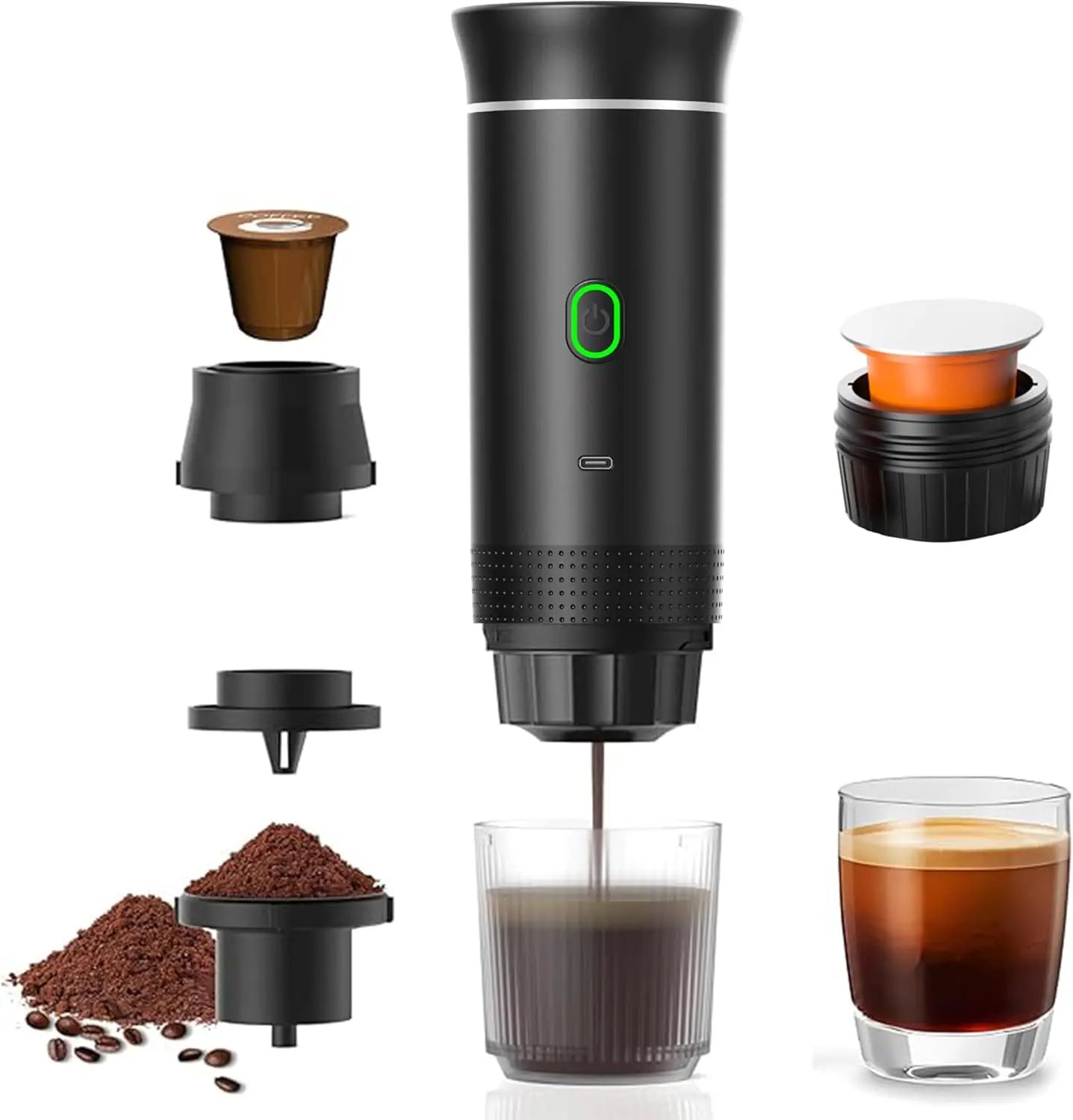 BrewInMotion portable espresso maker